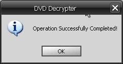 Fin gravure DVD Decrypter